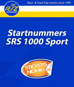 Startnummers SRS 1000 Sport
