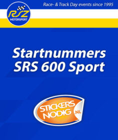 Startnummers SRS 600 Sport