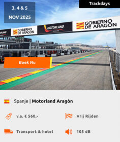 Vrij Rijden - 3-daagse Aragon trackday