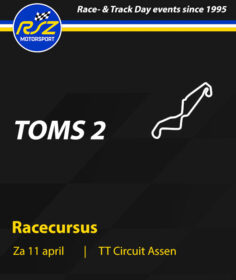TOMS 2 - 11 april Assen 2026