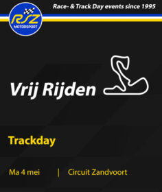 Vrij Rijden - 4 mei Zandvoort 2026